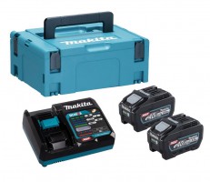 Makita 191V42-8 40V XGT Power Source Kit 2 x 5.0Ah Batteries + DC40RA Charger & MakPac Case £419.00